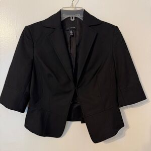 The Limited Black Short Sleeve Blazer Size S